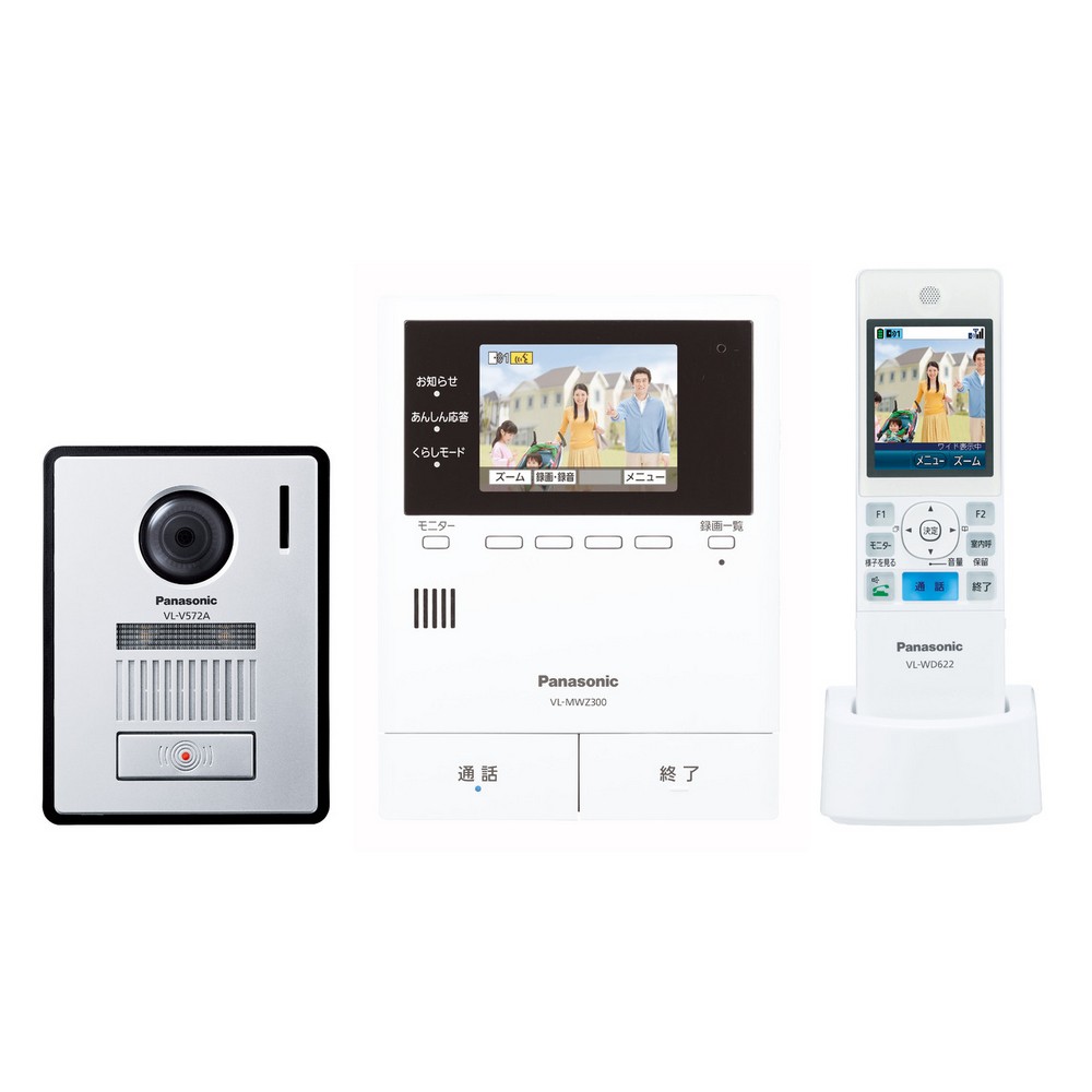 パナソニック テレビドアホン VL-SWZ300KF