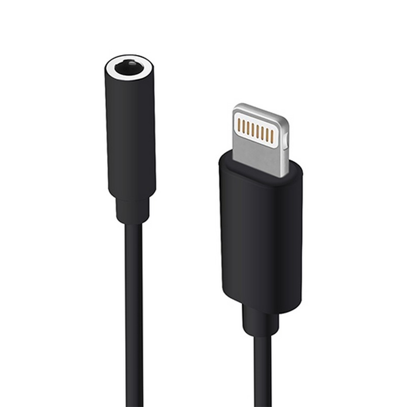 【販売終了】FSC MFIイヤホンジャック変換 FS-MFIL35-BK