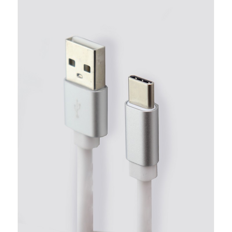 【販売終了】FSC やわらかType-Cケーブル FS-CASL100-WH