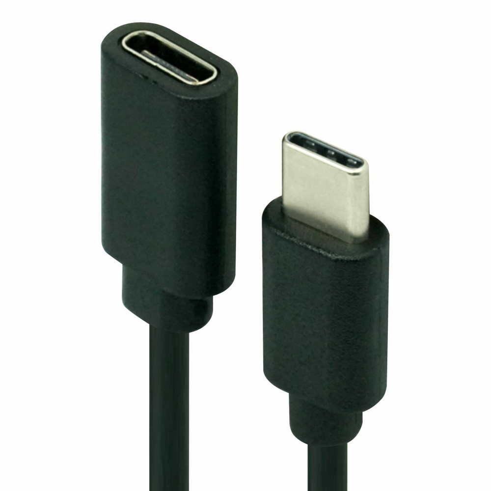 FSC Type-C延長ケーブル 1.0m FS-EXCC100-BK