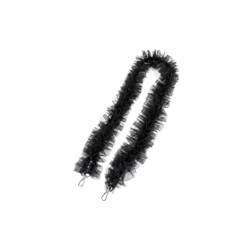 ピーナッツクラブ ひらひらショルダーストラップ ブラック ST02LD-002BK