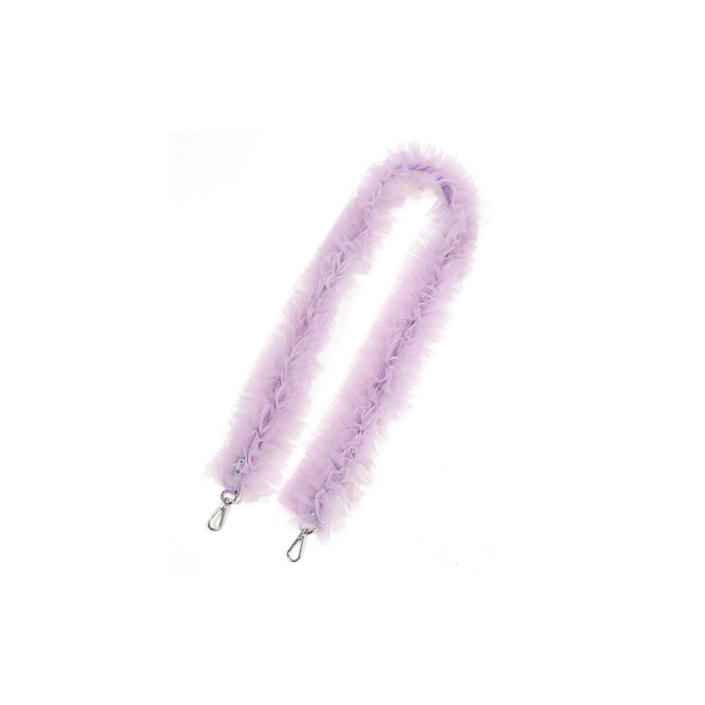 ピーナッツクラブ ひらひらショルダーストラップ パープル ST02LD-002PR