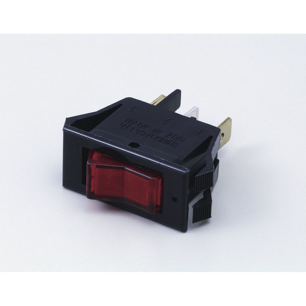 エルパ(ELPA) 照光式 押しボタンスイッチ レッド HK-PSL01H(R