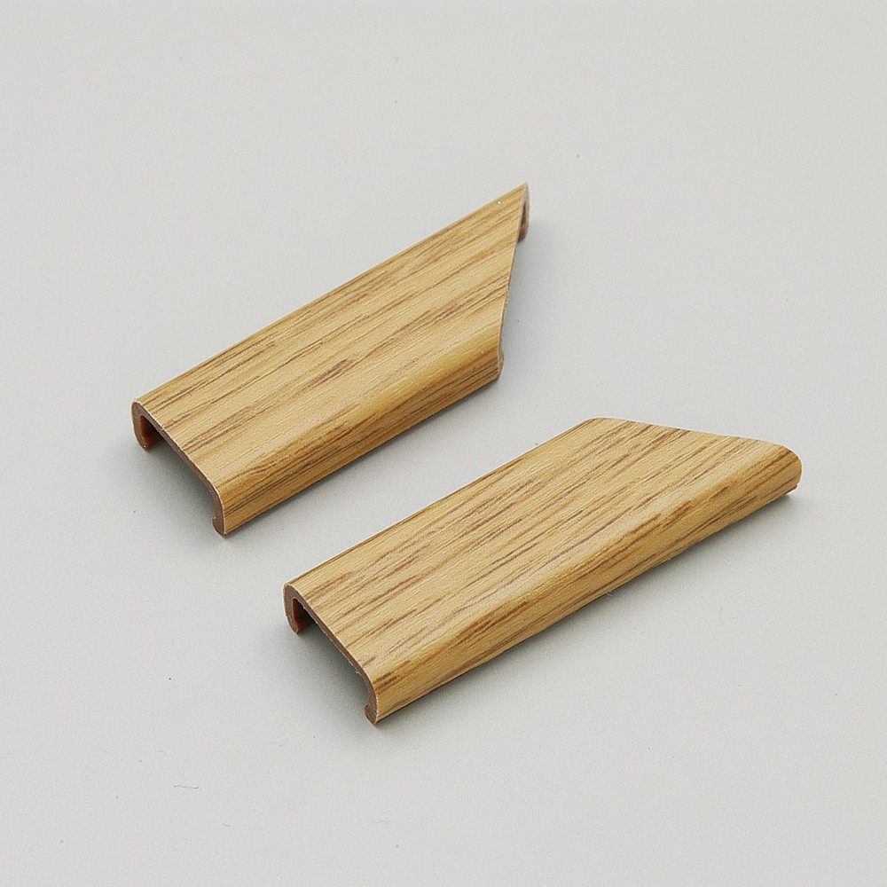 エルパ 木目モール用 マガリ 1号 ライト  2個入 MM-1H (LW)