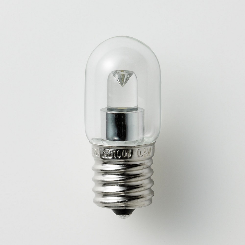 エルパ(ELPA) LED装飾用電球 ナツメ球形 E17 クリア電球色 LDT1CL-G-E17-G116
