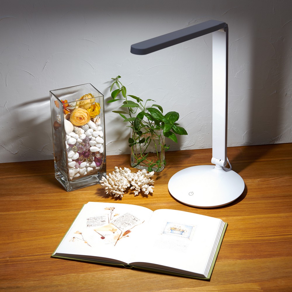 エルパ(ELPA) LEDデスクライト AS-LED07(W) ｜ エルパ・ダイレクト