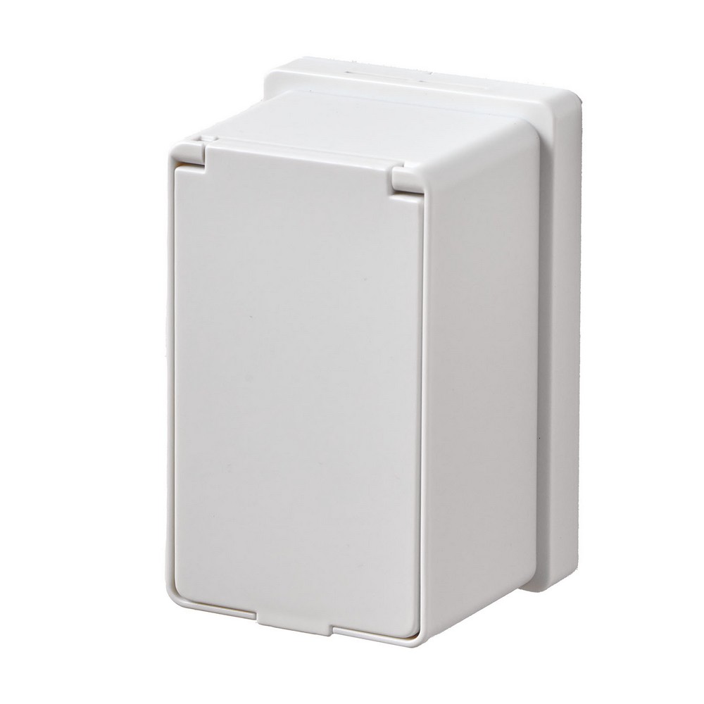 エルパ(ELPA) 拡張コンセントカバー１連 AN-C01B(W)