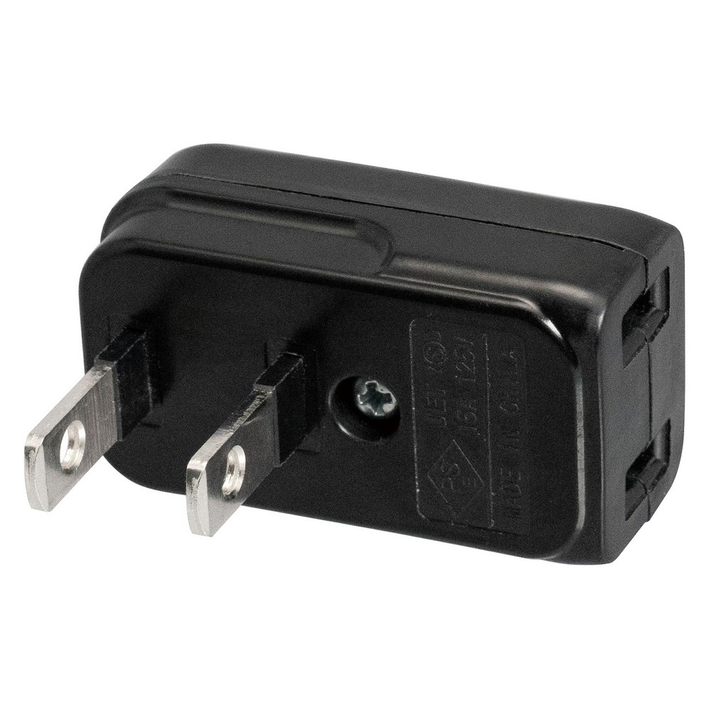 エルパ(ELPA) スペースアダプタ横型黒 A-371B(BK)