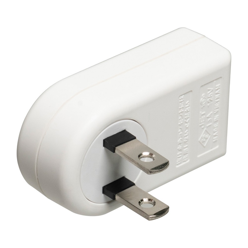 エルパ(ELPA) 回転ACアダプター ホワイト A-390B(W)