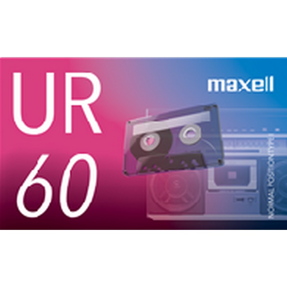 日立マクセル カセットテープ 60分 UR-60N