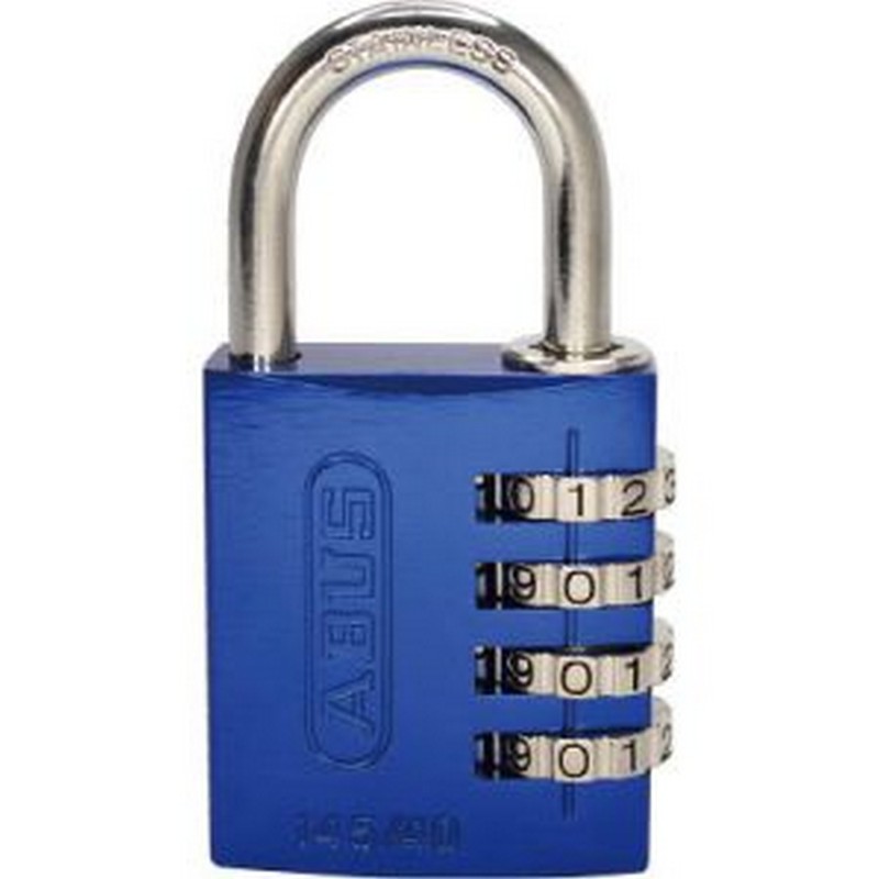 ABUS ＡＢＵＳ可変式南京錠 145IB/40 ﾌﾞﾙｰ