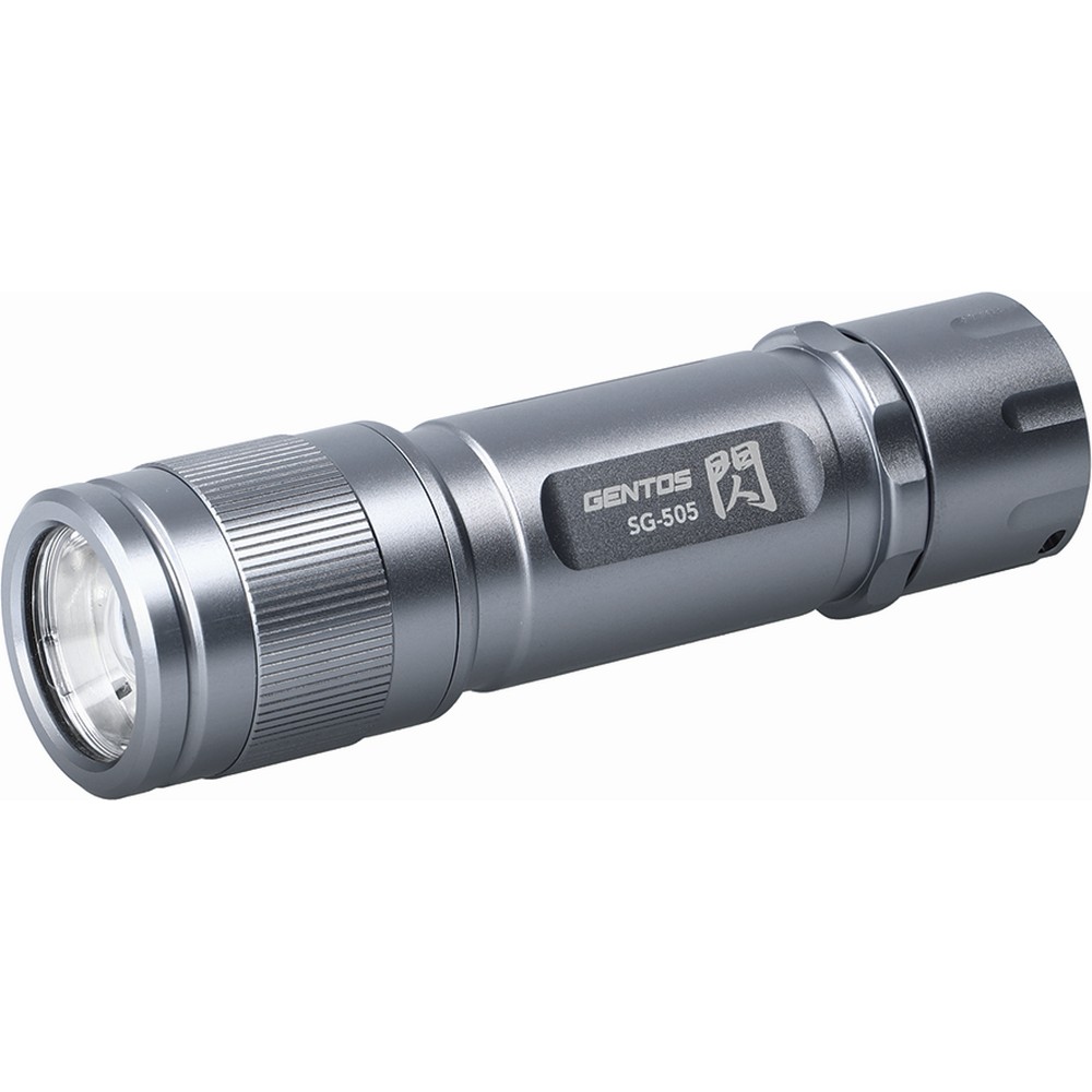 ジェントス ハンドライト 閃 350ルーメン 単4形乾電池×3本 SG-505