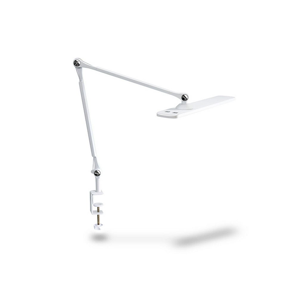 ジェントス 眼のことを考えたデスクライト 1800ルーメン ホワイト DK-R190WH