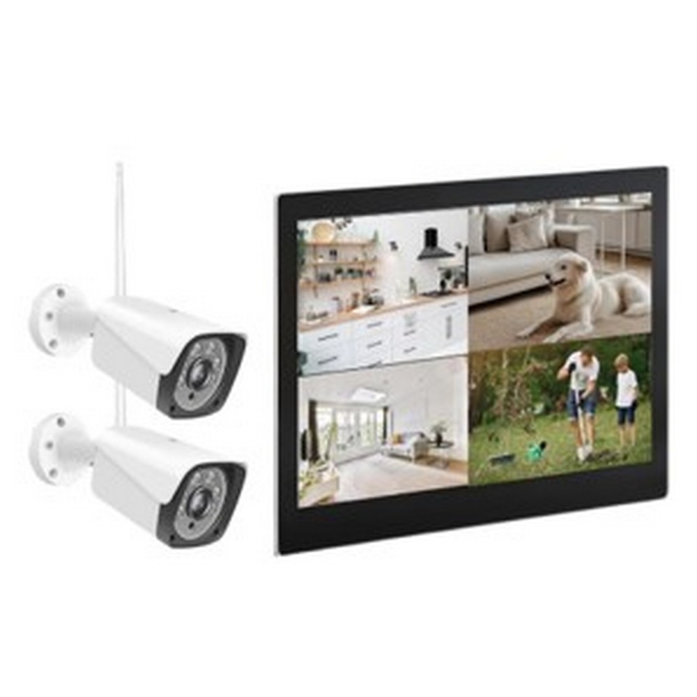 ジェントス G-iCAMERA 屋外用 取付型 モニター付 GIC-SLOC-MSET