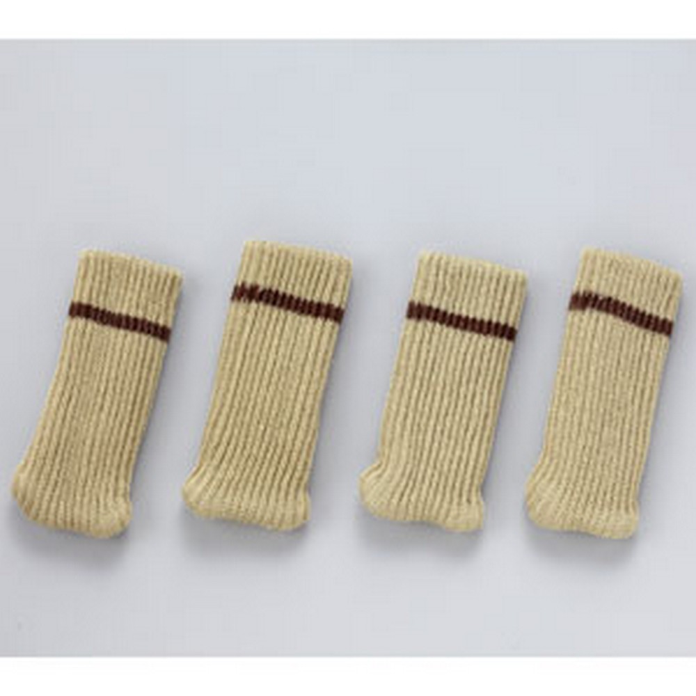 旭電機化成 キズつきにくいイス脚カバー 1脚用(4個入) アイボリー AIC-03