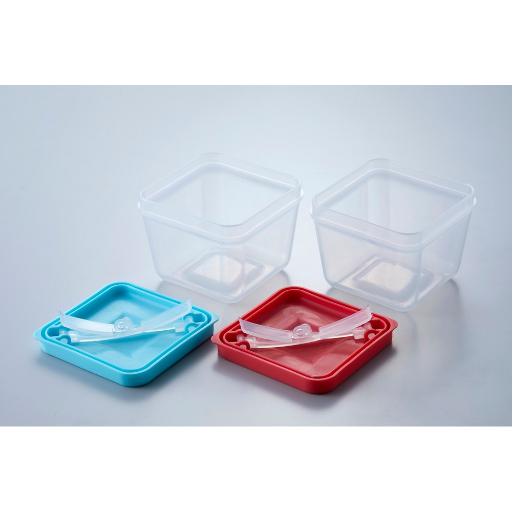 旭電機化成 ふたがトングになる保存容器2Ｐ ATN-0102 －旭電機化成