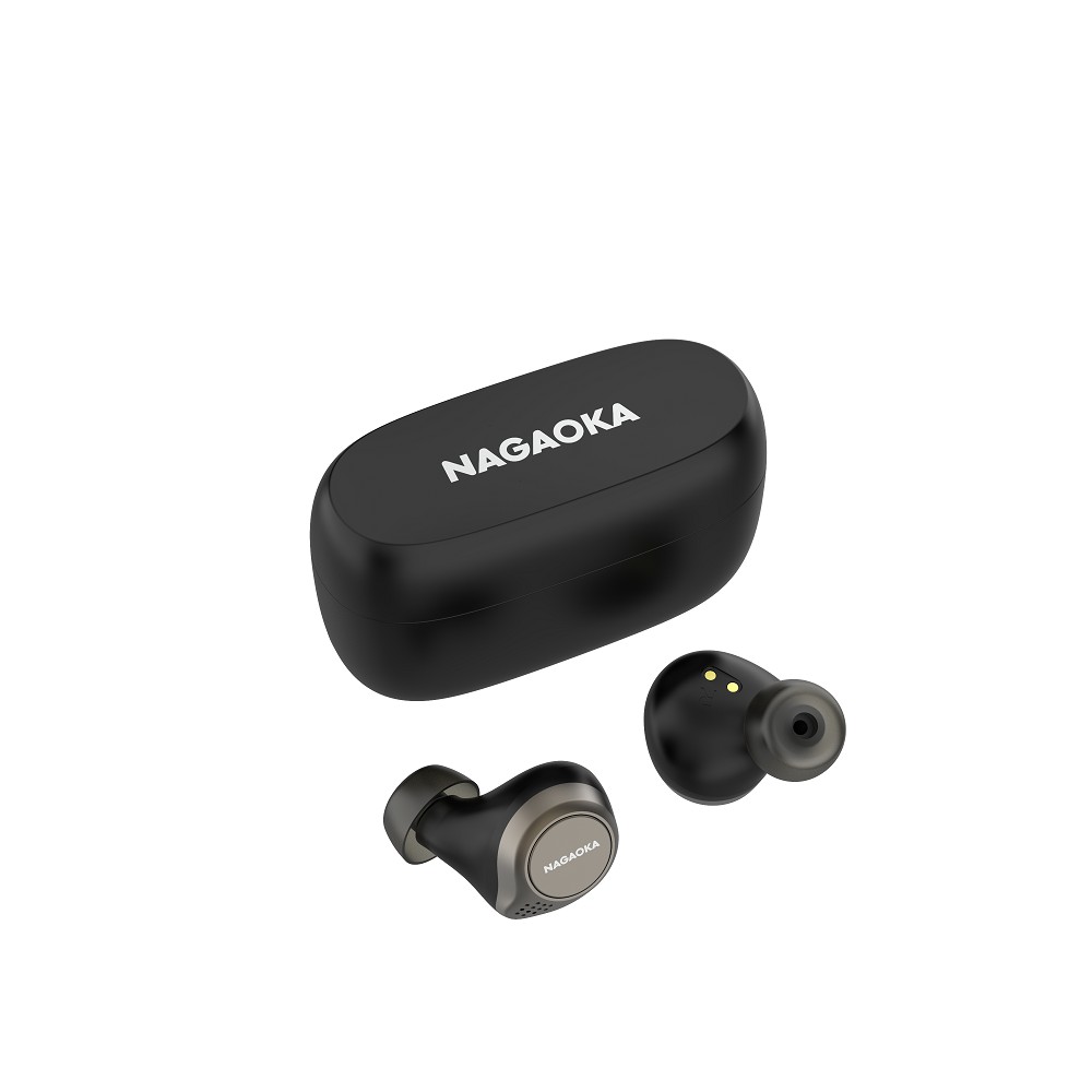 ナガオカ 完全ワイヤレスイヤホン Bluetooth 824BK