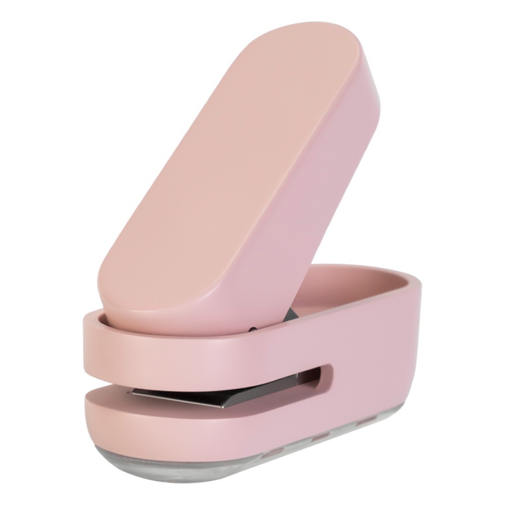 【予約販売】デリ １穴パンチ ピンク DLI-NPN088PK