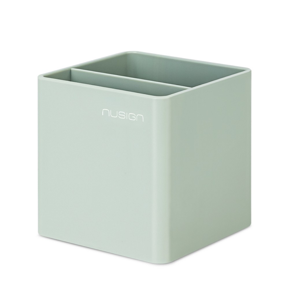 【予約販売】デリ ペン立て 四角 グリーン DLI-NFU011GR